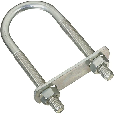 National Hardware N222-133 U Bolt, #516 Zinc, 5/16 x 1-3/8 x 3-3/4 In.