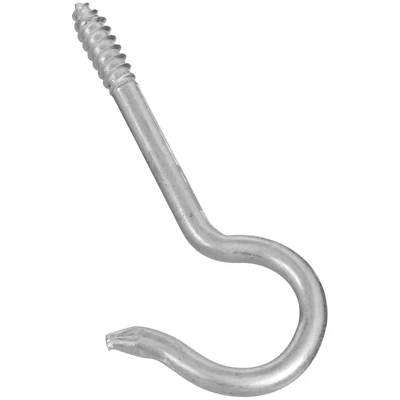 National Hardware N220-491 Ceiling Hook, #2, Zinc-Plated Steel, 75 Lb, 4-7/16 In