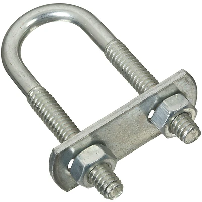 National Hardware N222-075 U-Bolt #112, 1/4 x 3/4 x 2-1/2 In., Zinc-Plated Steel