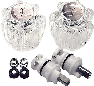 Danco 39675 Faucet Repair Trim Kit, Complete, For Delta Double Handle Faucets