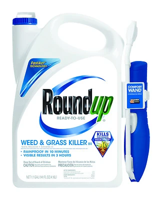 Weed & Grass Killer, Comfort Spray Wand (Bonus Size) 1.1-Gallon Ready-to-Use