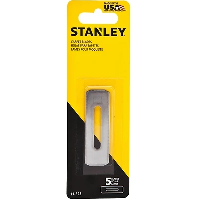 STANLEY Fatmax 11-525 Knife Blade, 2-1/4 in L, HCS, Double-Edge Edge, 4-Point