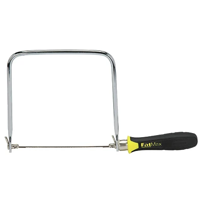 Coping Saw + 3 Carbon Steel Blades, Cushion Grip