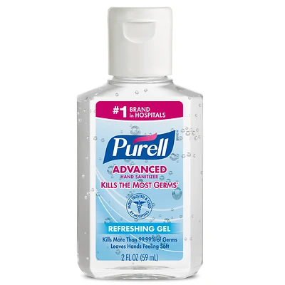 Purell 9605-24 Advanced Hand Sanitizer Refreshing Gel, Citrus, 2 oz