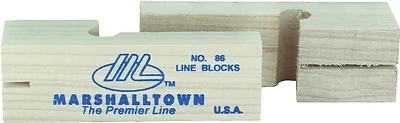 Marshalltown 86-3 Wood Line Blocks, 3-3/4 In, 2-Pack