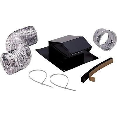 Broan RVK1A Flexible Roof Ducting Kit, For Bath Exhaust Fans
