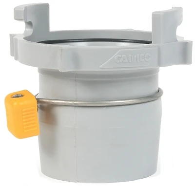 Camco USA Easy Slip 39173 Hose Adapter, 3 in ID, 4 in L, Plastic, Gray
