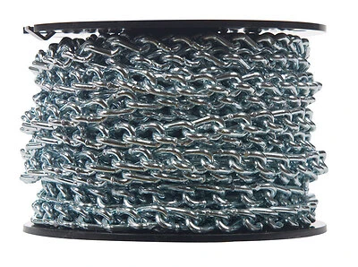 Campbell 0722527 2/0 Machine Chain, Zinc Plated, 70 Ft.