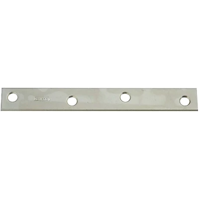 National Hardware N220-285 Mending Plate, Zinc-Plated Steel, 3/4 x 6 In.
