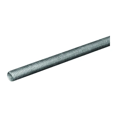 Hillman Steelworks Threaded Steel Rod, Zinc Plated, 3/4-10 x 24 In.