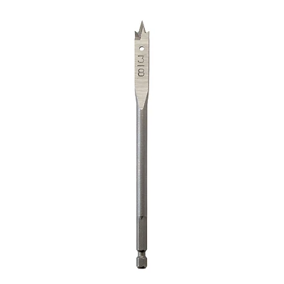 Milwaukee Flat Boring Bit, 3/8 In. X 6 In., Hex Shank