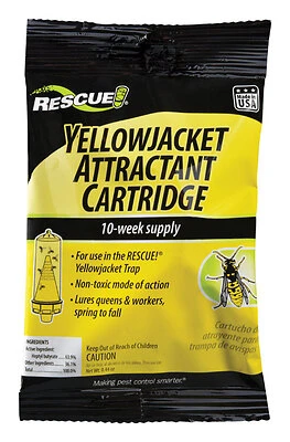 Rescue YJTC-DB9 Yellow Jacket Attractant Cartridge, Liquid, 0.44 oz Bag