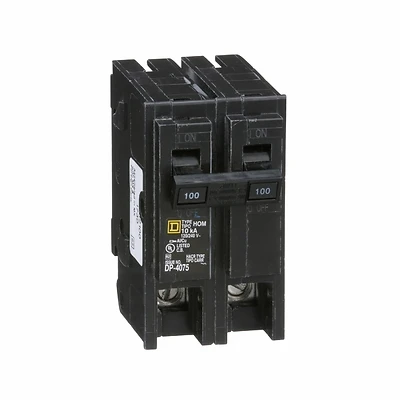 Homeline 100-Amp Double-Pole Circuit Breaker