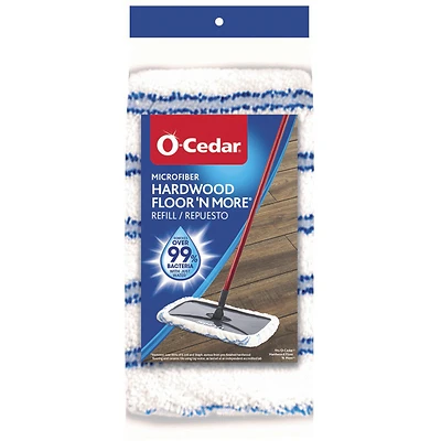 O-Cedar 151198 Mop Refill Bonnet, Microfiber, White