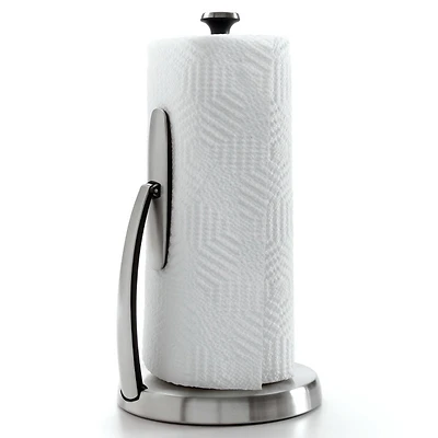 Oxo Good Grips SimplyTear Paper Towel Holder, Stainless Steel, 14 In. H