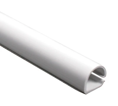 CHANNEL WIRE PLASTIC 5FT WHITE