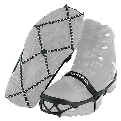 Yaktrax Pro 08615 Shoe Traction Device, Spikeless, Black, Unisex XL