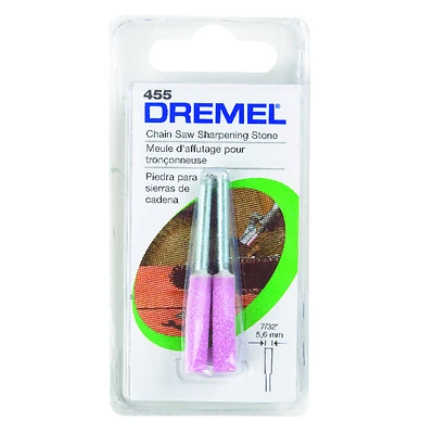 Dremel 7/32 In. Grinding Stone for Chainsaw Blades, 2-Pack