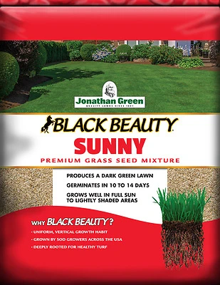 Jonathan Green 10880 Black Beauty Full Sun Grass Seed, 7 Lbs.