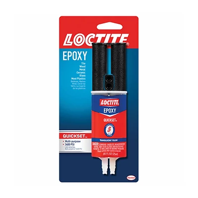Quick Set Epoxy Syringe 0.85 oz.