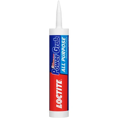 Power Grab Express All-Purpose Interior Construction Adhesive, White, 9 oz.
