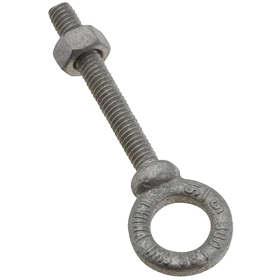 National Hardware N245-100 Forged Eye Bolt, Galvanized, 5/16 x 2-1/4 In.