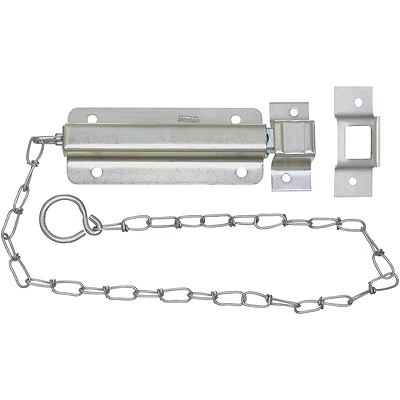 National Hardware N150-771 Door Chain Bolt, Zinc, 6 In.