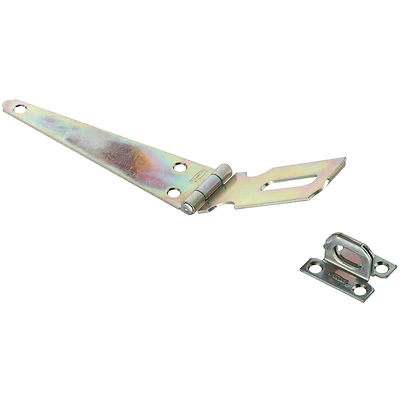 National Hardware N129-668 Hinge Hasp, Zinc, 6 In.
