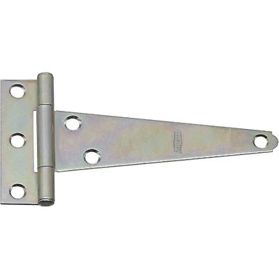 National Hardware N128-652 T-Hinge, Zinc, 5 In., 2-Pk.