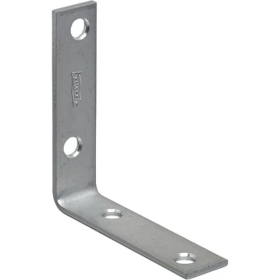National Hardware N266-395 Corner Brace, Zinc, 3 x 3/4 In.