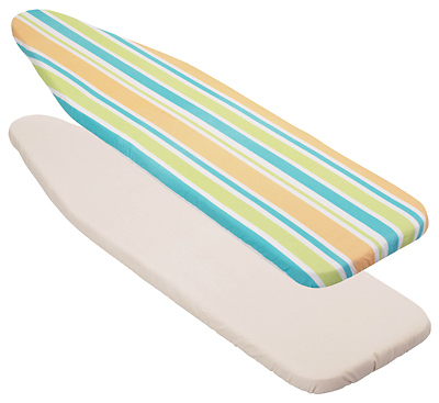 Ibc-01344 Superior Stripes Reversible Ironing Board Cover With Pad