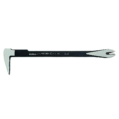 Stanley 55-115 Claw Bar, 12 In., High-Carbon Steel, Beveled Tip