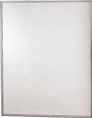 Medicine Cabinet, Stainless Steel Frame, 16-1/8 x 20-1/8 In.