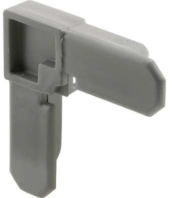 Screen Frame Corners, Gray Nylon, 3/4 x 5/16 In., 100-Pk.