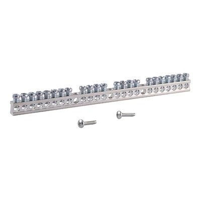 Square D PK23GTACP Ground Bar Kit, 23-Terminal, Aluminum