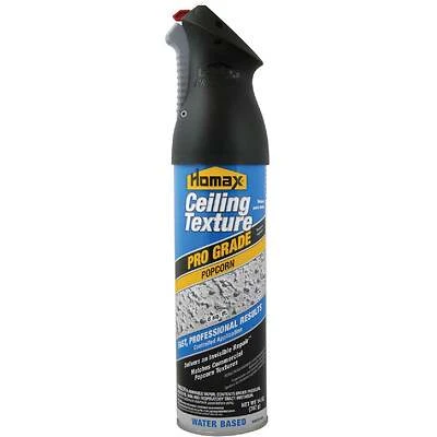 Homax 4575 Pro Grade Popcorn Ceiling Texture Spray, White, 14 oz