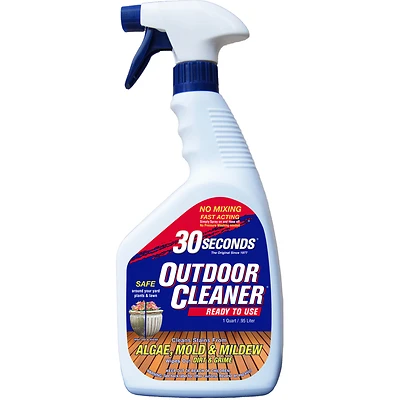 30 Seconds Outdoor Cleaner, Ready-To-Use Spray, 1 Qt.