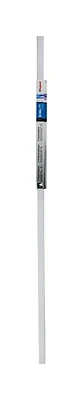 Wiremold NMW Series NMW1 Raceway Wire Channel, 60 in L, 1-5/16 in W, 1-Channel, Plastic, White