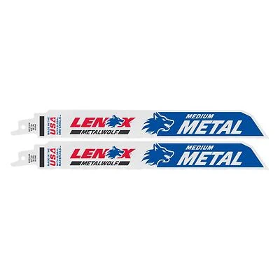 Heavy Metal-Cutting Reciprocating Saw Blade, 9-in., 18-TPI, 2-Pk.