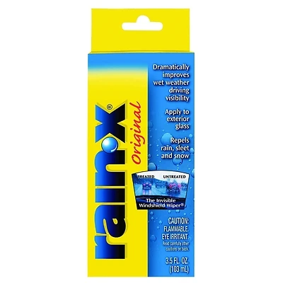 Rain-X 800002242 Glass Treatment, Clear, 3.5 oz Bottle