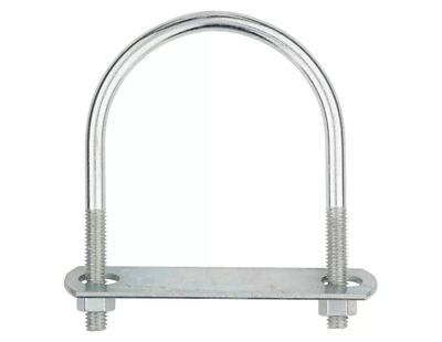 National Hardware N222-224 U-Bolt #546, Zinc, 3/8 x 3-1/2 x 5-1/4 In.