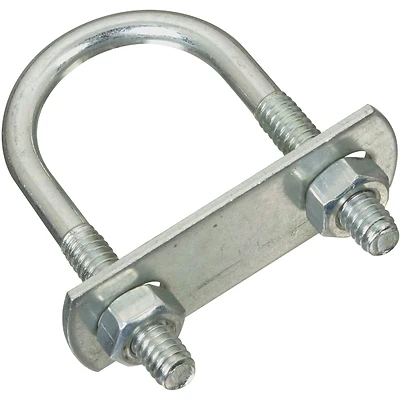 National Hardware U-Bolt, 1/4-20 Thread, 1-1/8 x 2-1/4 In., Zinc