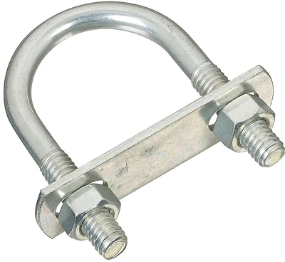National Hardware N222-125 U-Bolt, 5/16 In. x 1-3/8 In. x 2-1/2 In., Zinc-Plated Steel