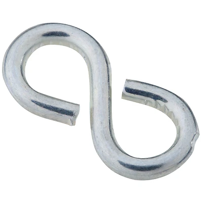 National Hardware N121-434 Closed S-Hook, Steel, 7/8 In., 8-Pk.