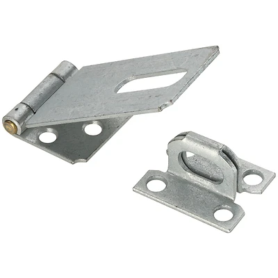 National Hardware N102-749 Safety Hasp, Galvanized Steel, 3-1/4 In.