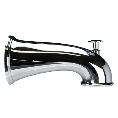 Danco 10315 Tub Spout, 6 In., Chrome with Diverter