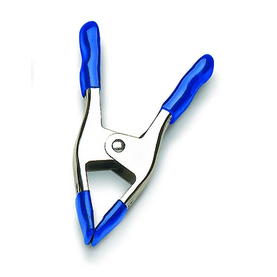 Quick-grip 1 In. Metal Spring Clamp With Soft Grip Pad, Model 222601, 1 Pk