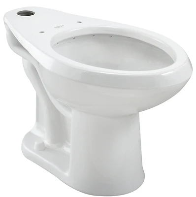 Madera Elongated Commercial Toilet Bowl, ADA, White