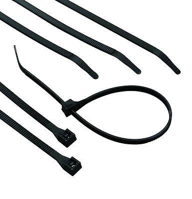 Gardner Bender 46-308UVB Cable Ties, 8 In., Black, 100-Pk.
