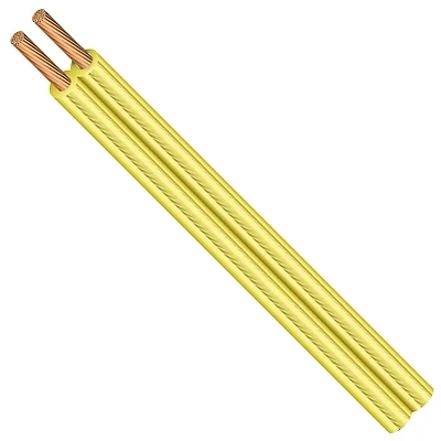 Coleman Cable 60000-66-19 Lamp Cord, Vinyl, 18/2 SPT-1, 300-Volt, Gold, 250 Ft.